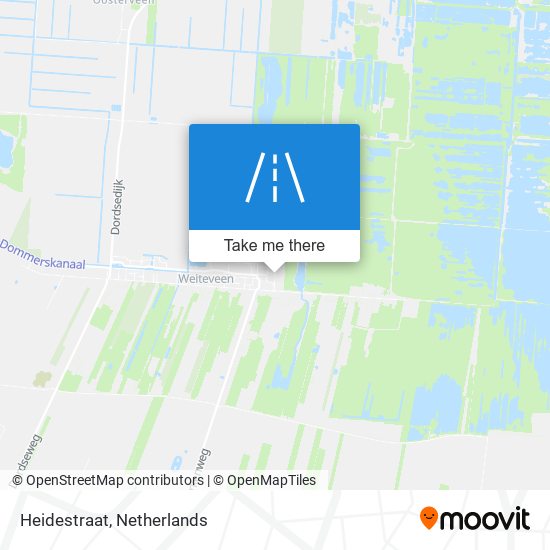 Heidestraat map