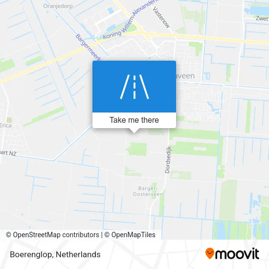 Boerenglop map