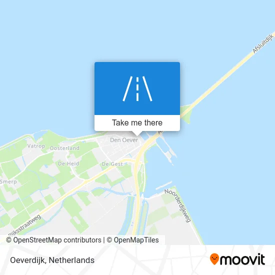 Oeverdijk map