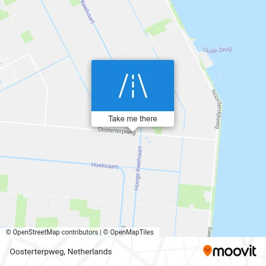 Oosterterpweg map