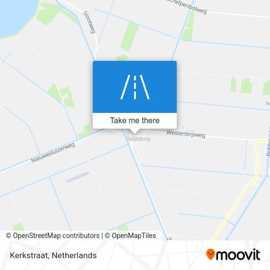 Kerkstraat map