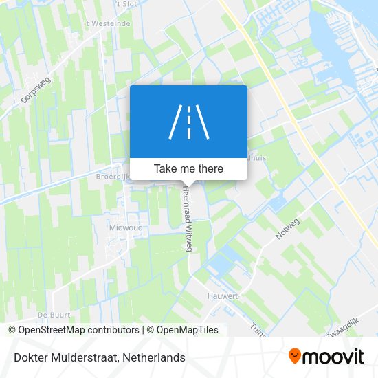 Dokter Mulderstraat map