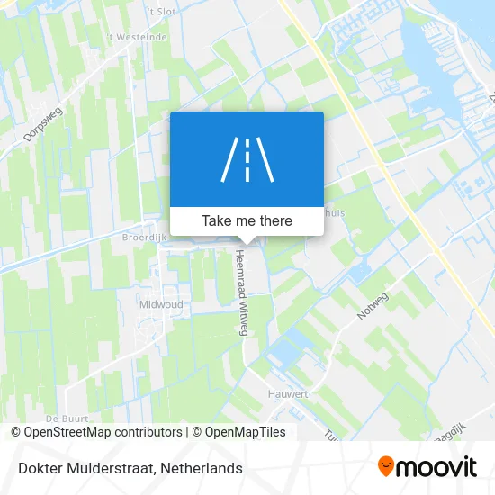 Dokter Mulderstraat map