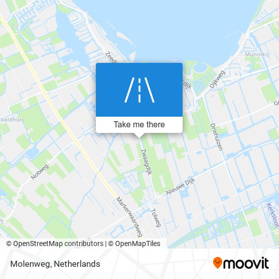 Molenweg map