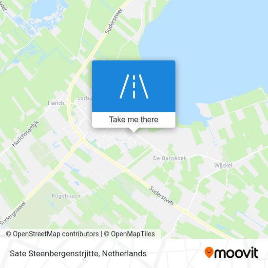 Sate Steenbergenstrjitte map