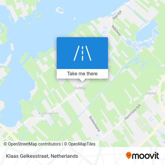 Klaas Gelkesstraat map