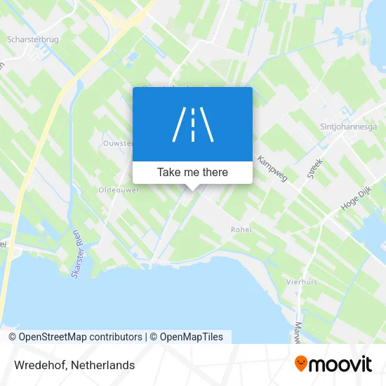 Wredehof map