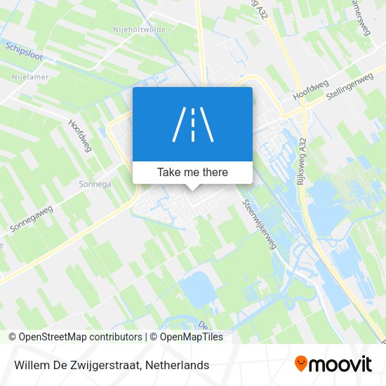 Willem De Zwijgerstraat map