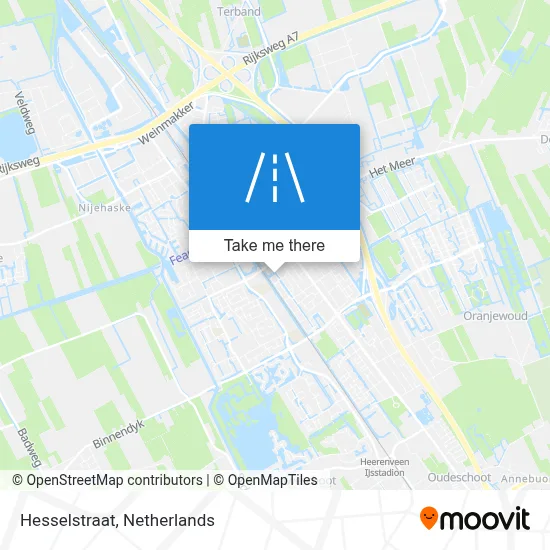Hesselstraat map
