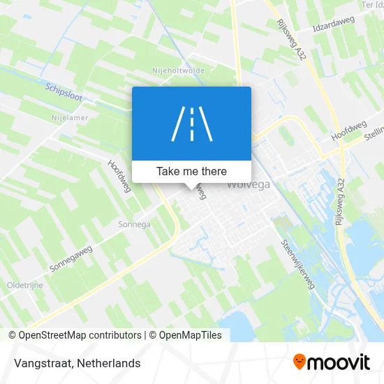 Vangstraat map