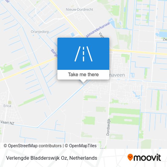 Verlengde Bladderswijk Oz map
