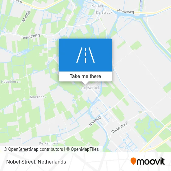 Nobelstraat map