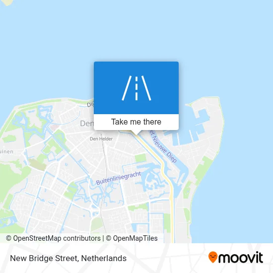 Nieuwe Brugstraat map