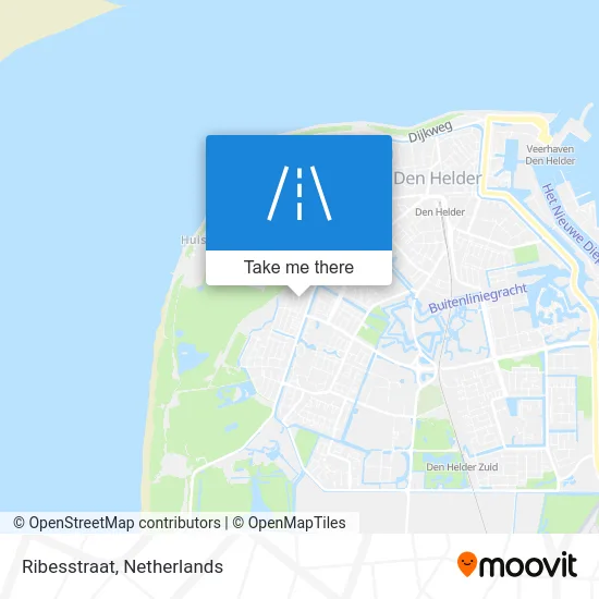 Ribesstraat Karte