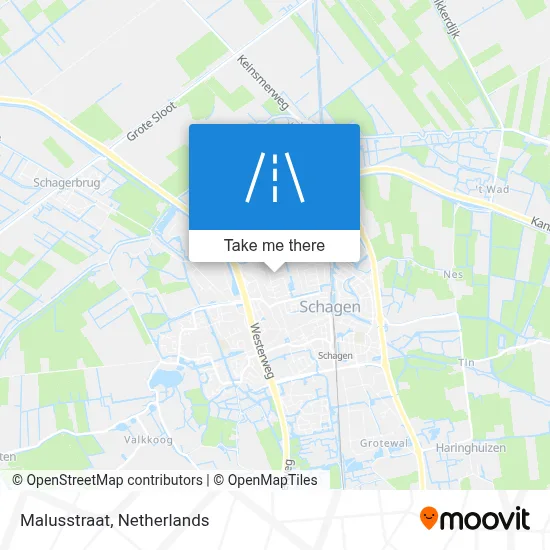 Malusstraat map
