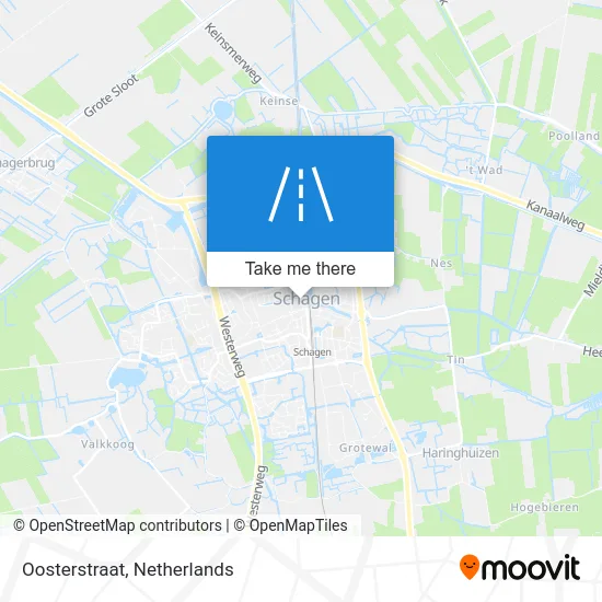 Oosterstraat map