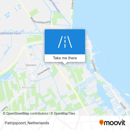 Patrijspoort map