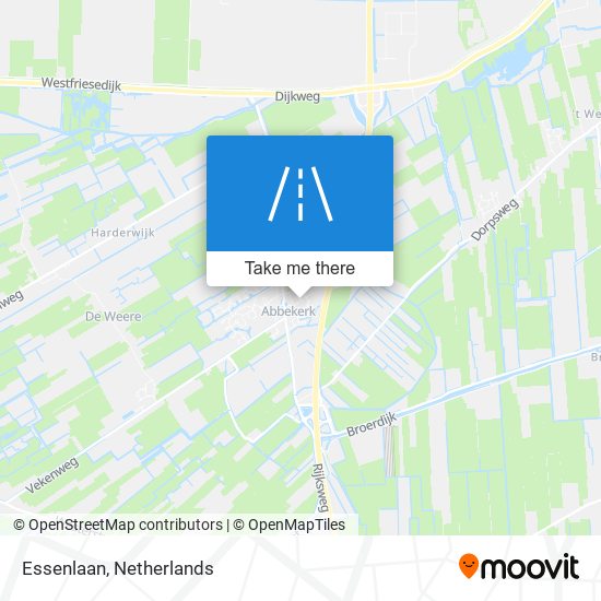 Essenlaan map