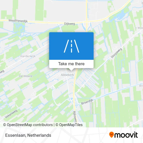 Essenlaan map