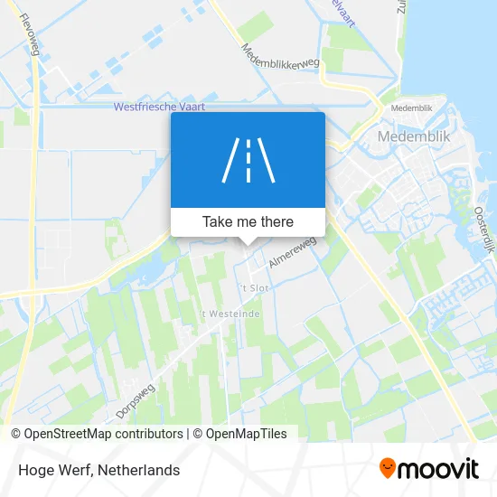 Hoge Werf map