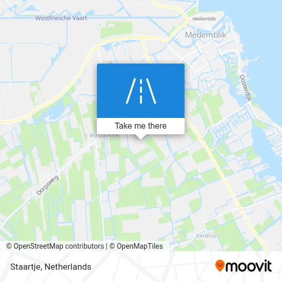 Staartje map