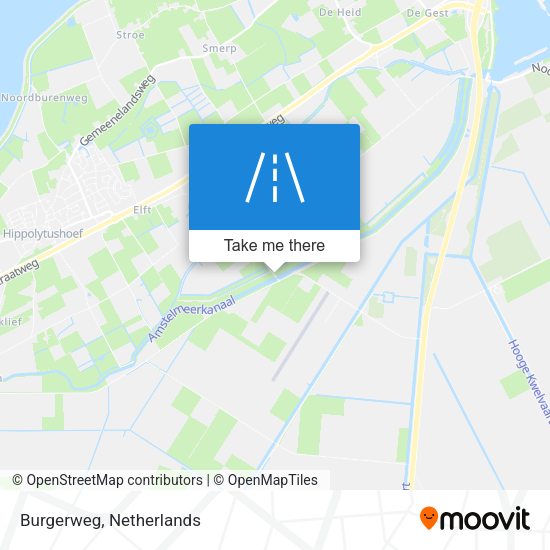 Burgerweg map