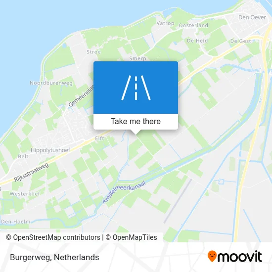Burgerweg map