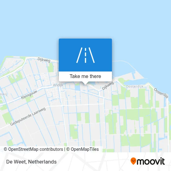 De Weet map