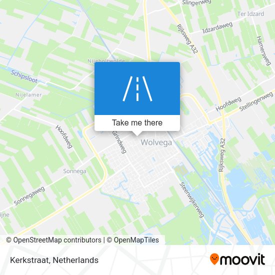 Kerkstraat map