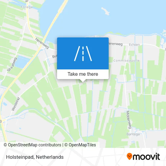 Holsteinpad map