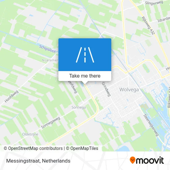 Messingstraat map