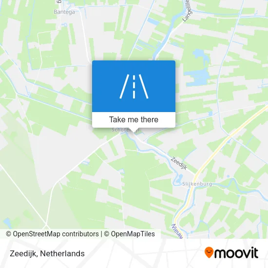 Zeedijk map
