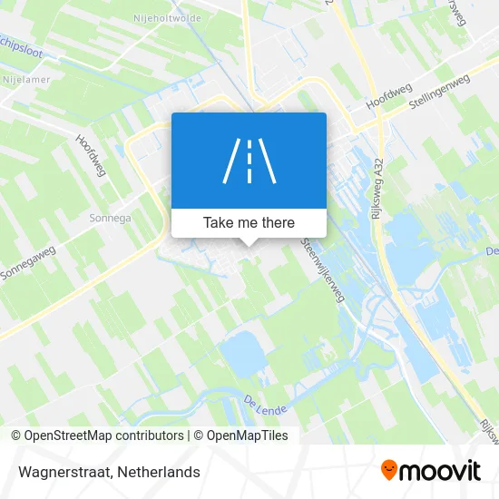 Wagnerstraat map