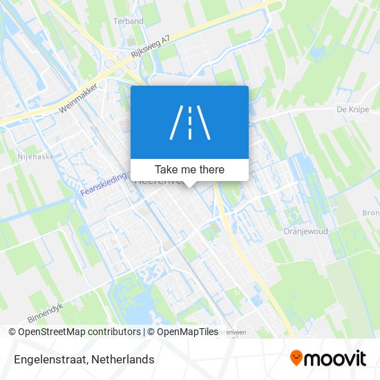 Engelenstraat map