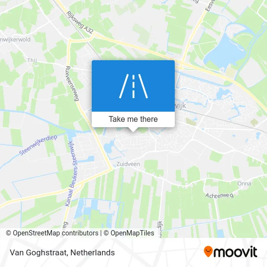 Van Goghstraat map