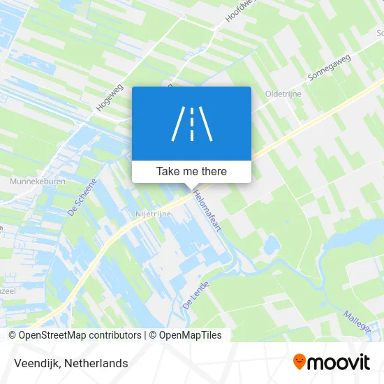 Veendijk map