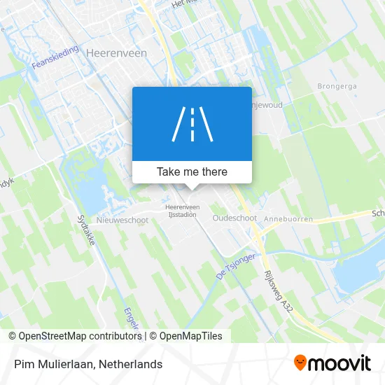 Pim Mulierlaan map