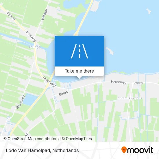 Lodo Van Hamelpad map
