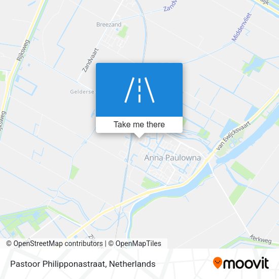 Pastoor Philipponastraat map