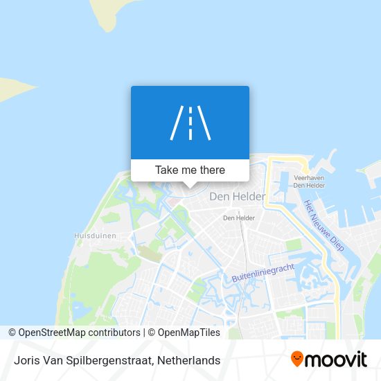 Joris Van Spilbergenstraat map
