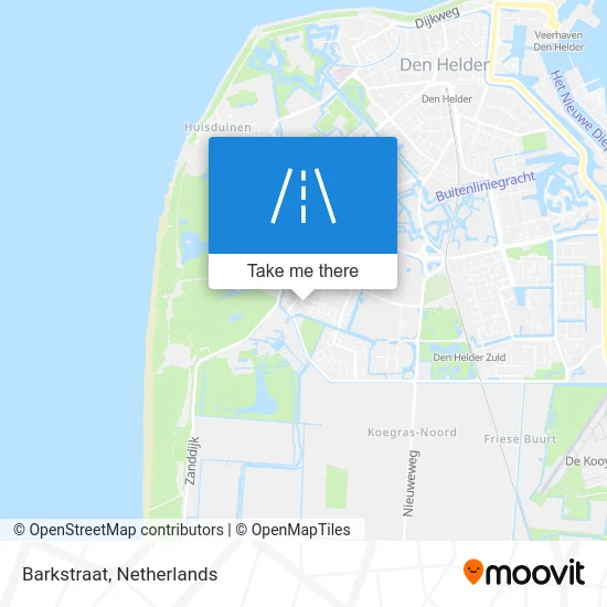 Barkstraat map