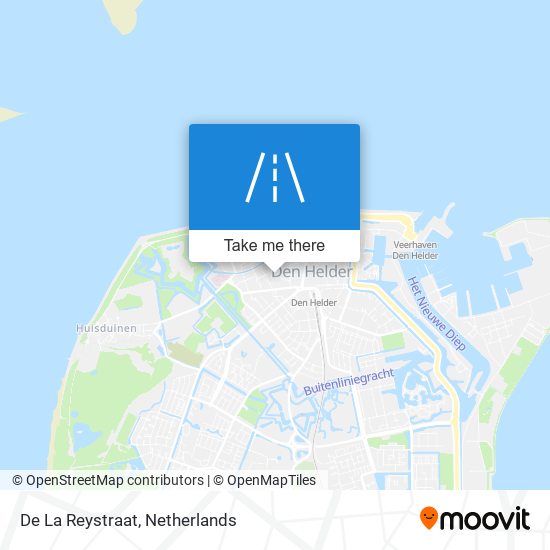 De La Reystraat map