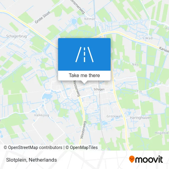 Slotplein map