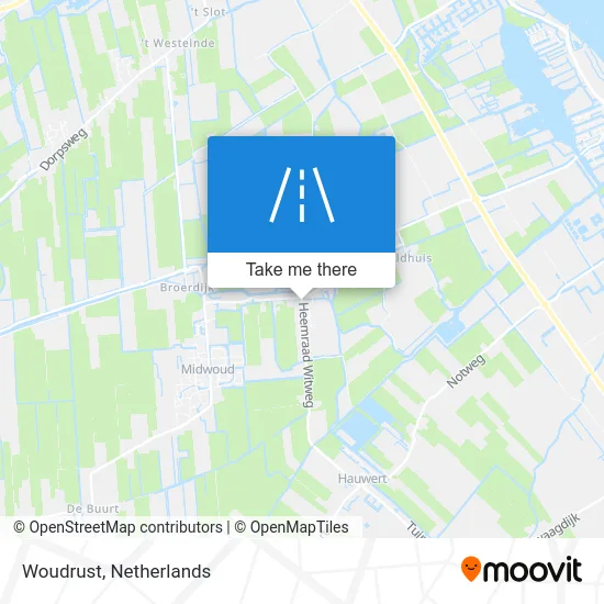 Woudrust map
