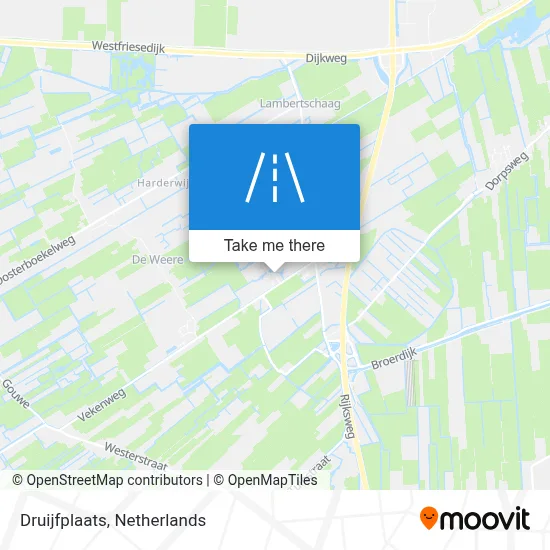 Druijfplaats map