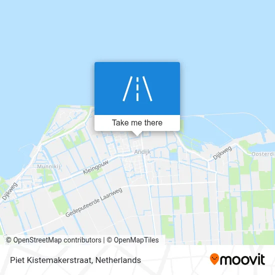 Piet Kistemakerstraat map