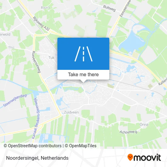 Noordersingel map