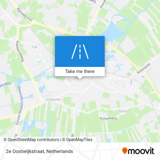 2e Oostwijkstraat map