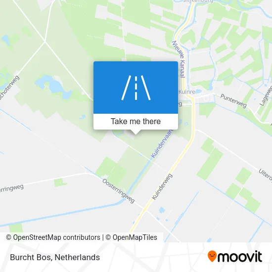 Burcht Bos map