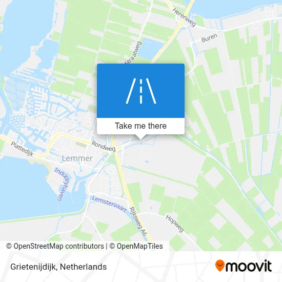 Grietenijdijk map